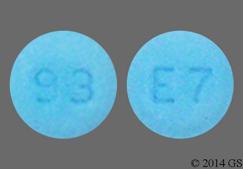Generic Lunesta 1 mg Blue Round Tablets