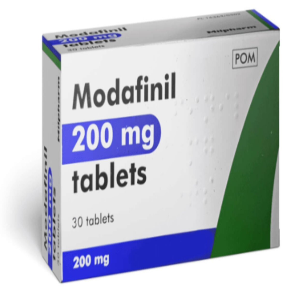 Generic Modafinil 200 mg White Capsule/Oblong