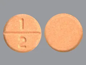 Generic Orange Klonopin 0.5 mg Round Tablet