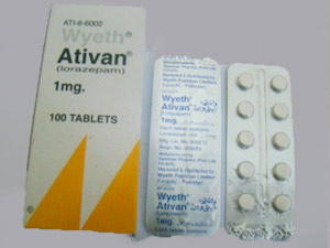 Generic White Ativan 1 mg Penta/Round Tablet