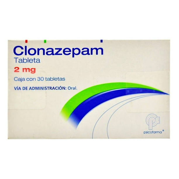 Generic Blue Clonazepam 2 mg Oval Tablet