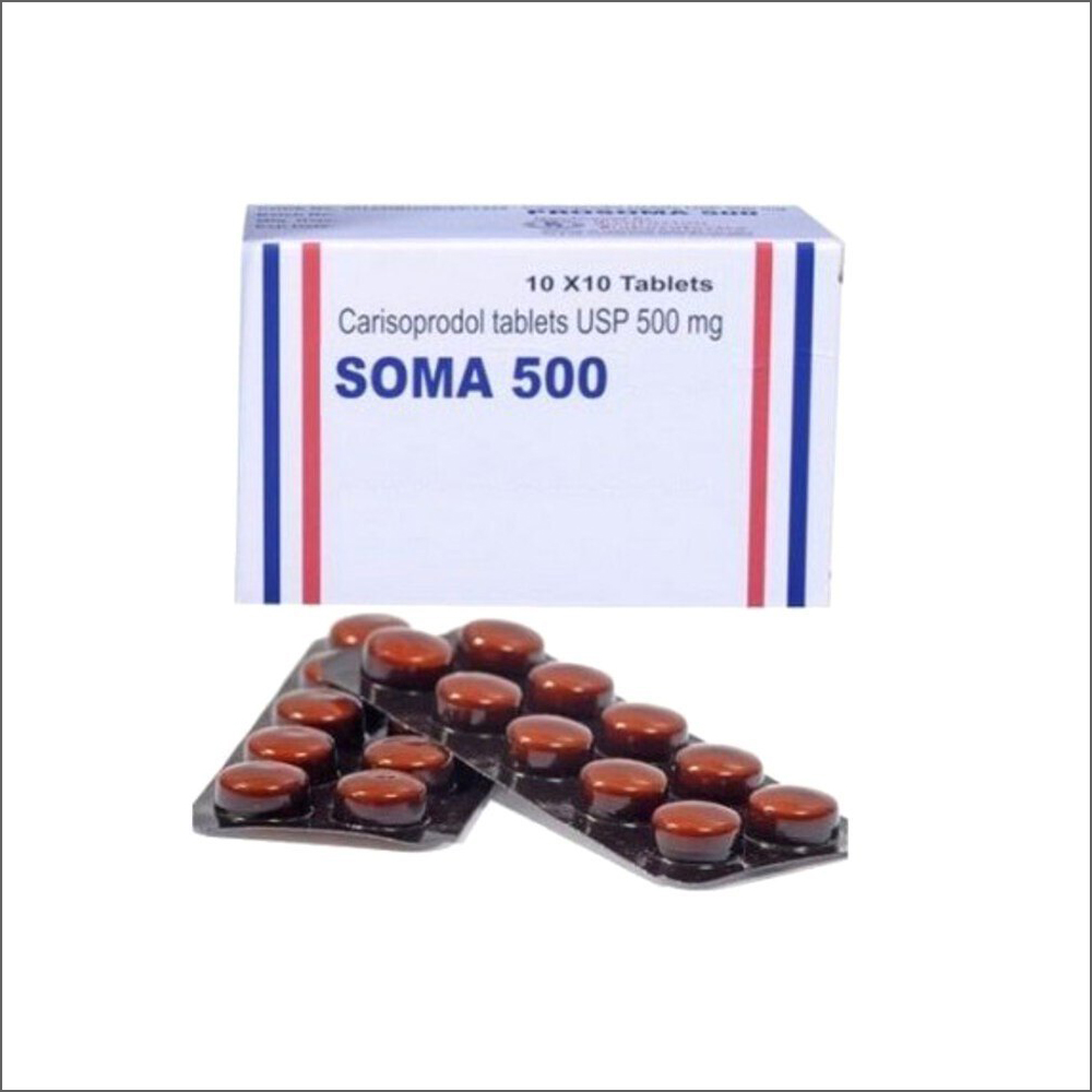 Generic White Soma 500mg Tablet