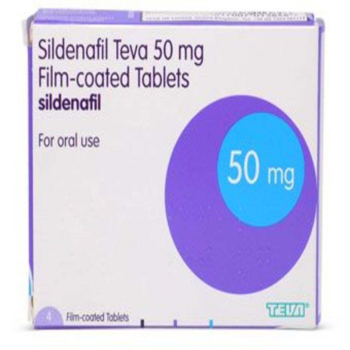 Generic White Sildenafil 50mg Tablet