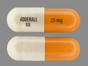 Generic Orange Adderall XR 25mg Tablet