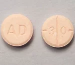 Generic Orange Adderall 30mg Pill