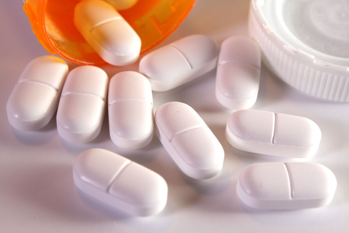 Generic White Hydrocodone 7.5/750mg Tablet