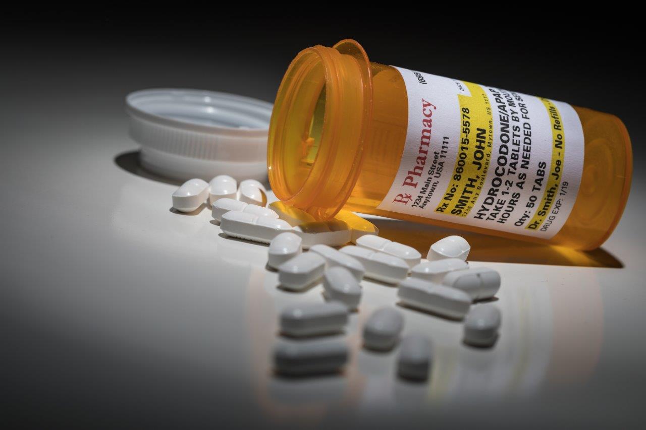 Generic White Hydrocodone 10-325mg Round Tablet