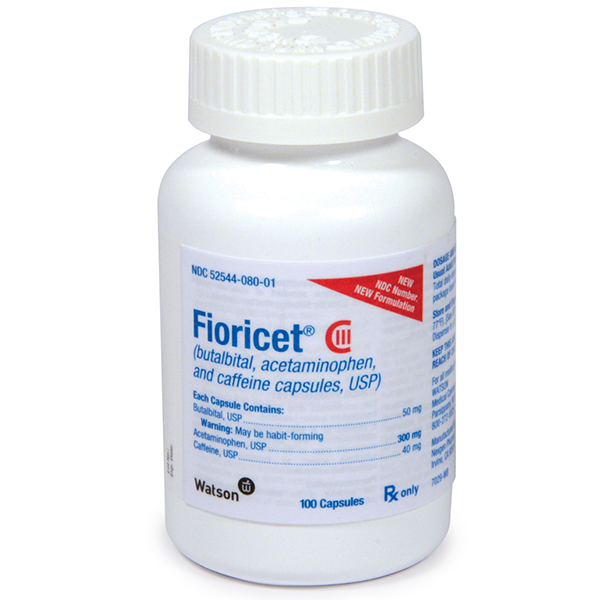 Generic Blue Fioricet 40 mg Tablet