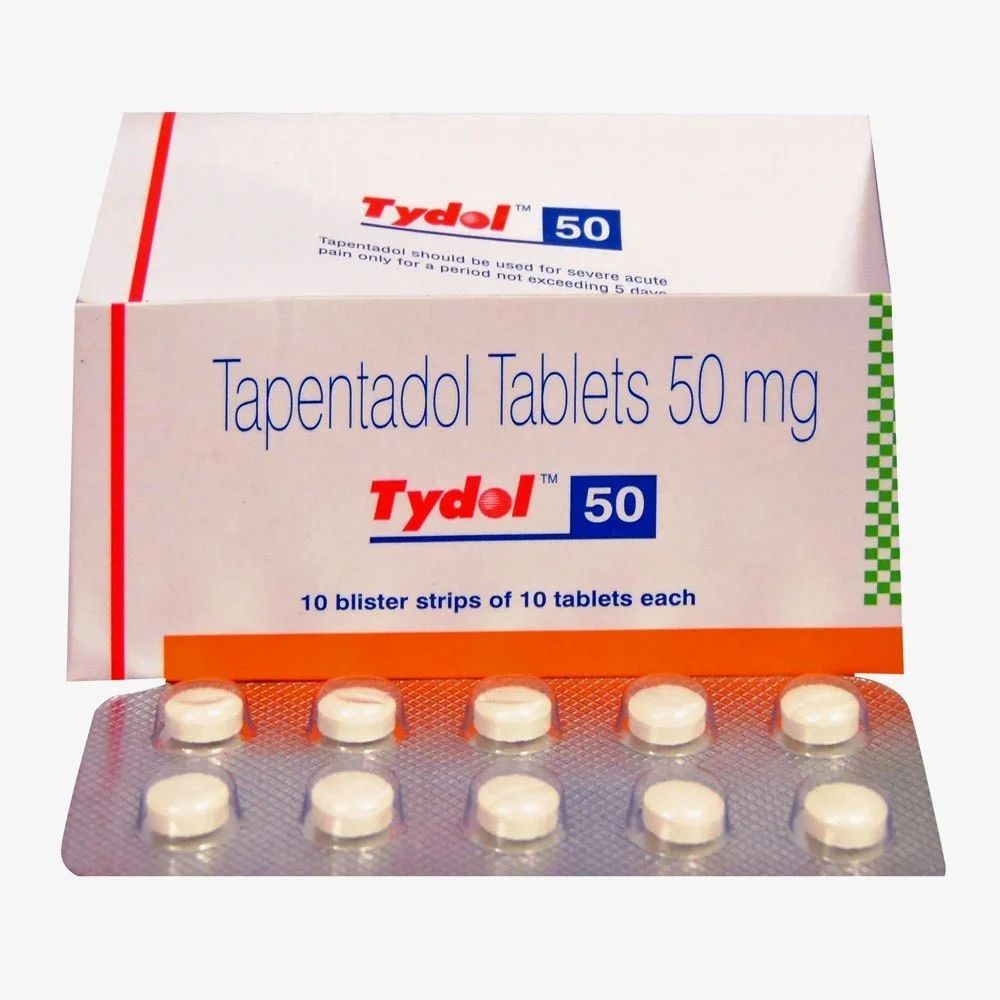 Generic Yellow Tapentadol 50mg Round Tablet