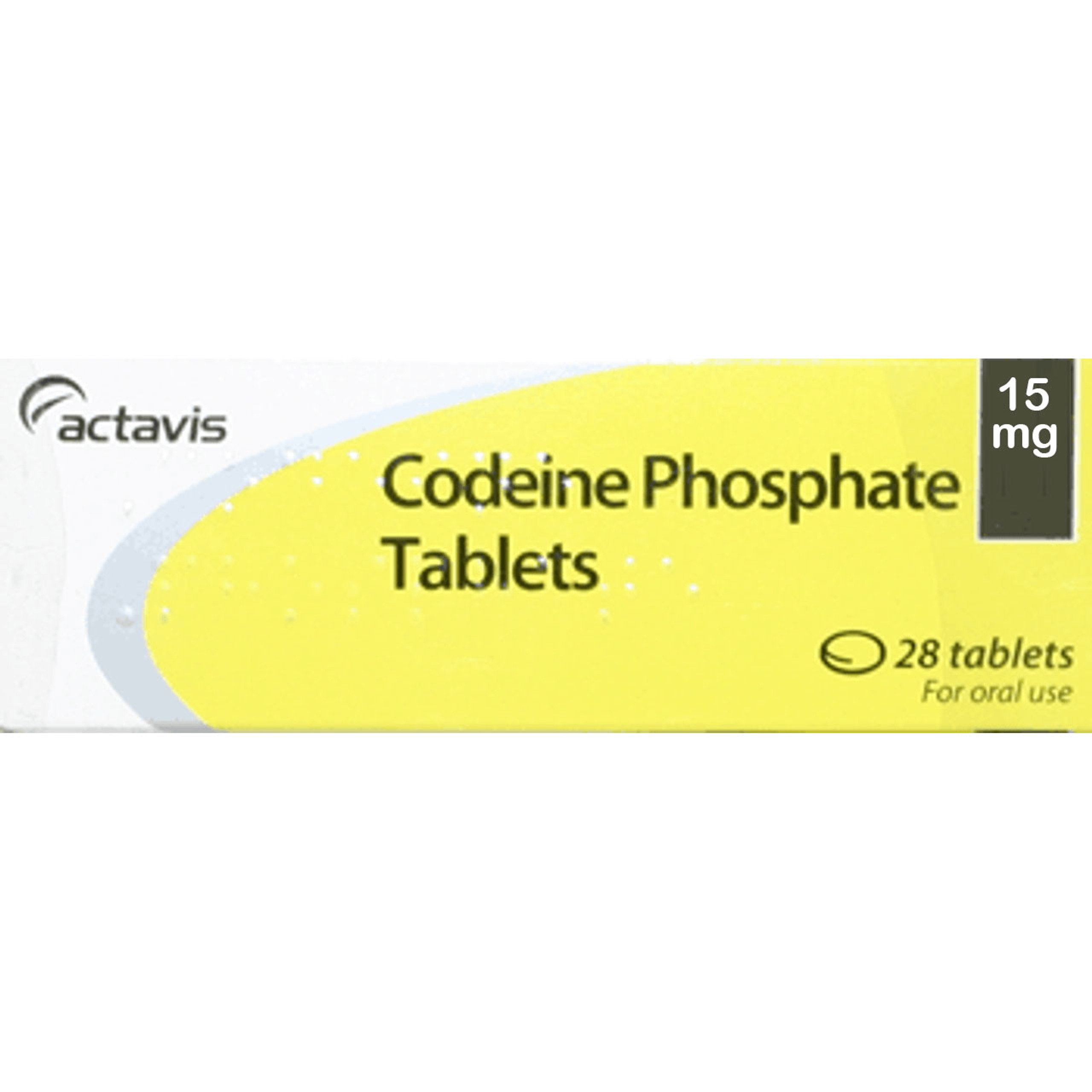 Generic White Codeine 15mg Round Tablet