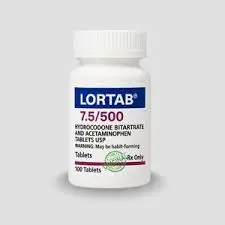 Generic Green Lortab 7.5/500 mg Tablet