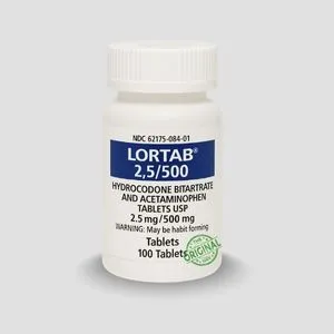 Generic White Lortab 2.5/500mg Tablet