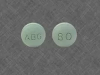 Generic Green Oxycodone 80mg Round Tablet