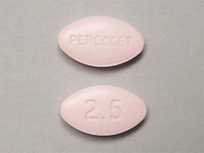 Generic Pink Percocet 2.5/325mg Tablet